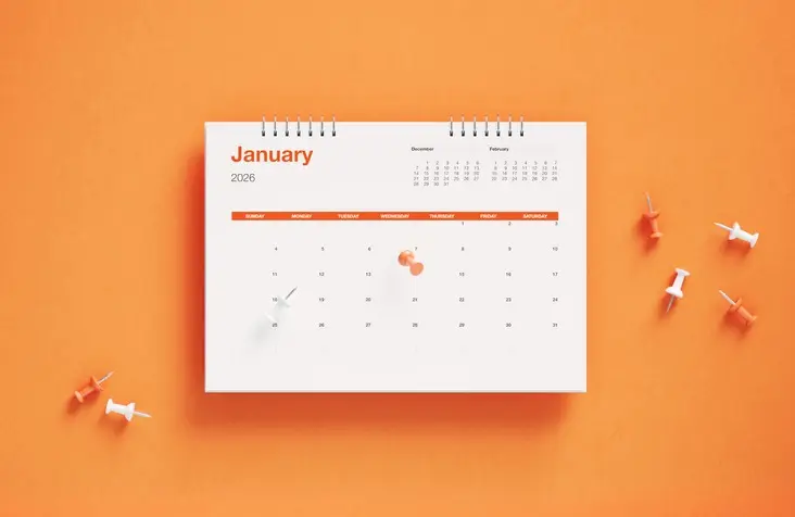 Tendencias en diseño de calendarios para 2026